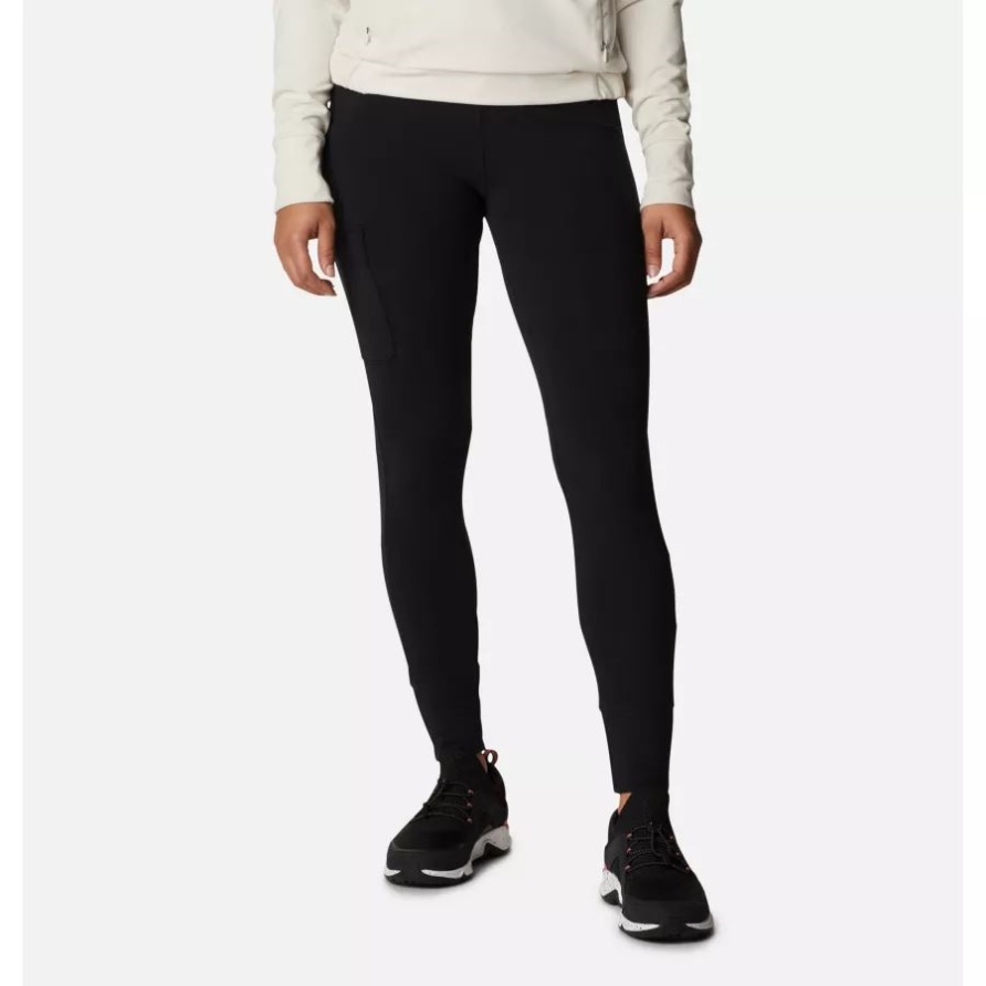 Columbia Trekking-Leggings Für Damen Columbia Black