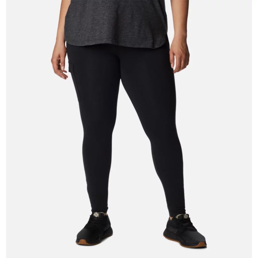 Columbia Trek Leggings Für Damen Plus Größe Schwarz Columbia