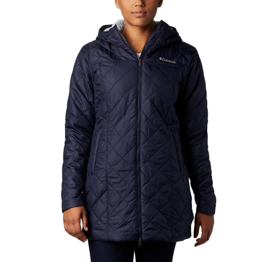 Lange Jacke Mit Kupferkamm Für Damen Dark Nocturnal Columbia