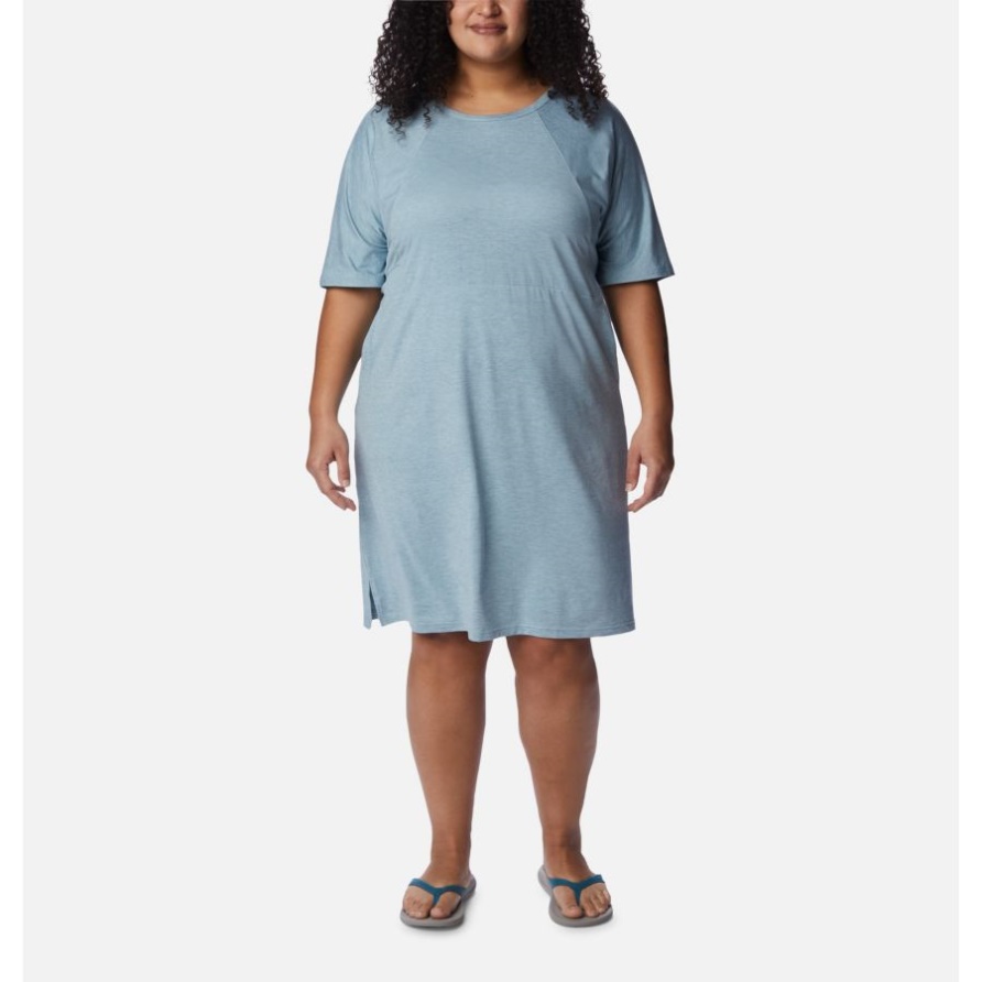 Coral Ridge-Kleid Für Damen Plus Steinblaues Columbia