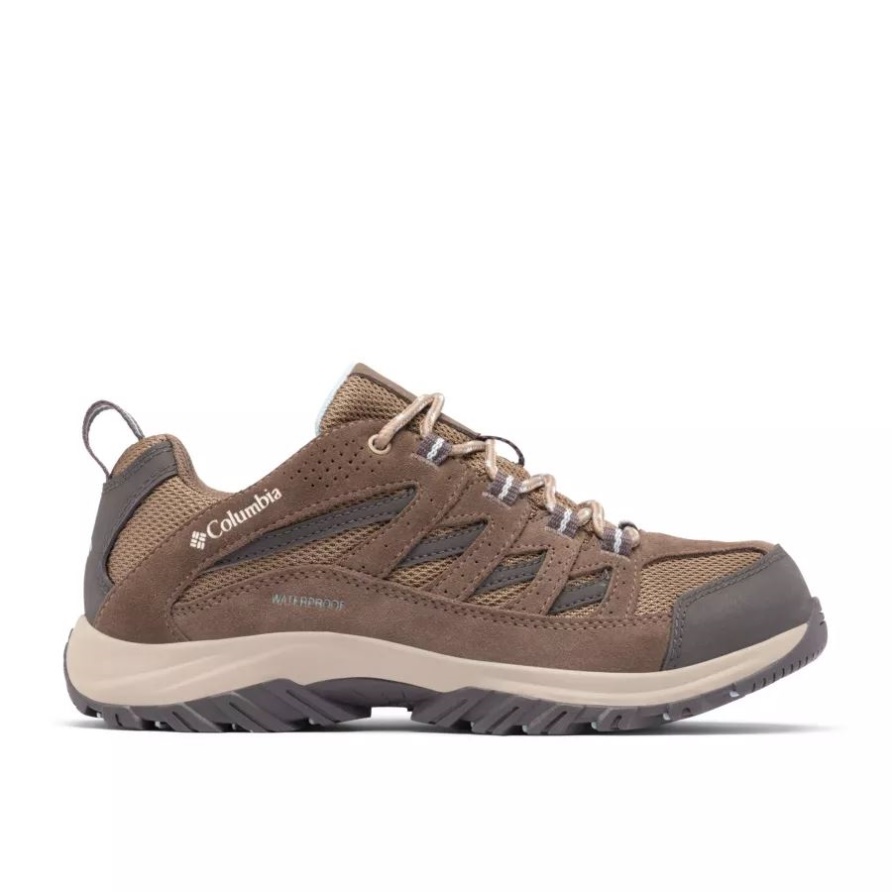 Crestwood Wasserdichter Wanderschuh Für Damen Pebble/oxygen Columbia