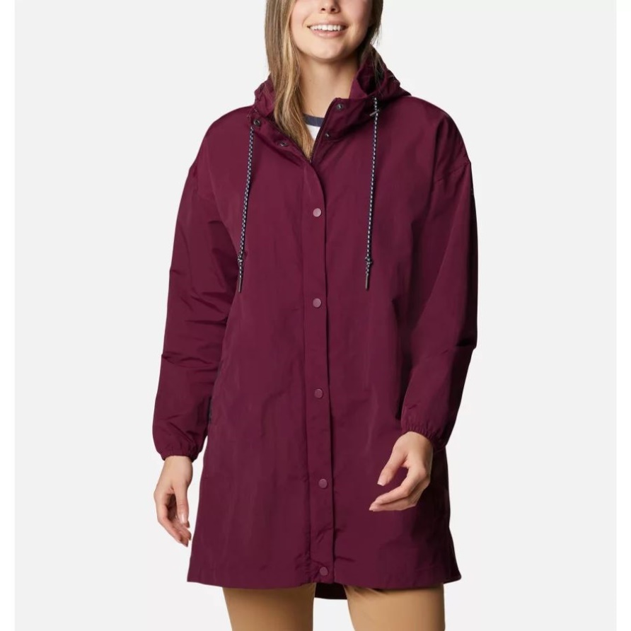 Trippin' Ii Lange Jacke Für Damen Marionberry Columbia