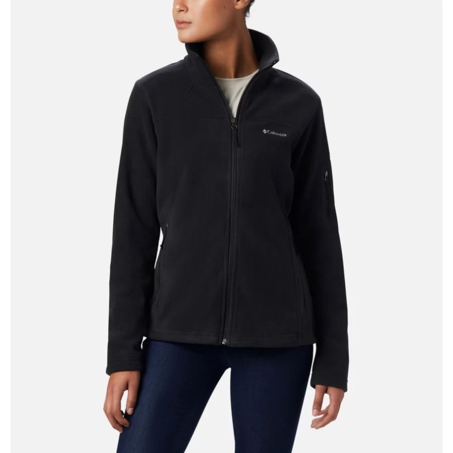 Damen-Fleecejacke Fast Trek II Columbia Black