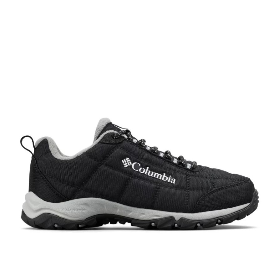 Damenschuh Firecamp Mit Fleecefutter Columbia Schwarz/weiß
