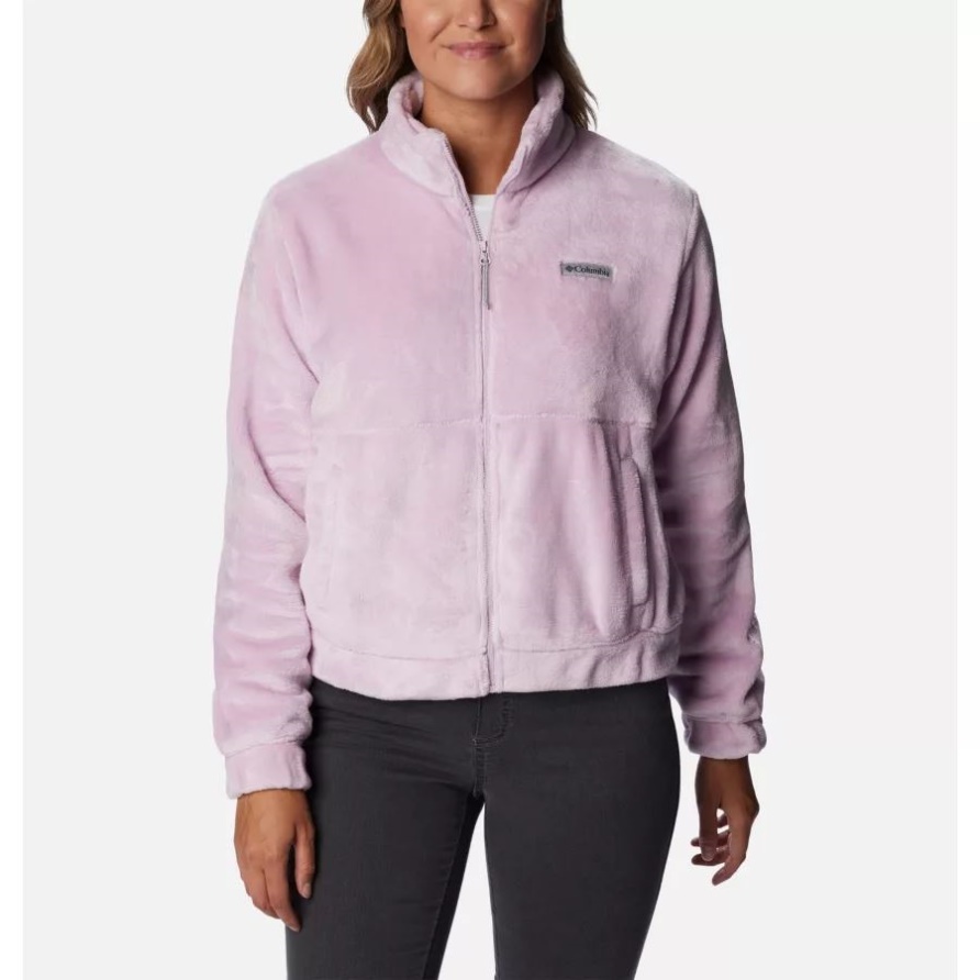 Kurz Geschnittene Sherpa-Fleecejacke Für Damen Aura Columbia