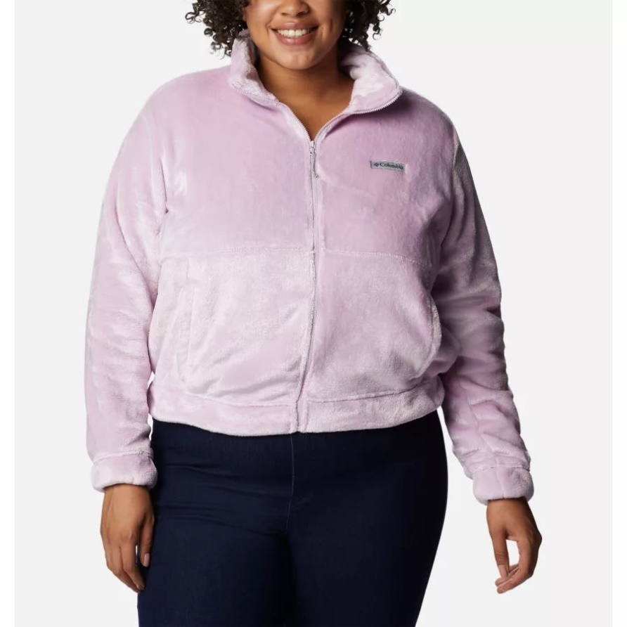 Damen-Kaminjacke Mit Durchgehendem Reißverschluss Plus Größe Columbia Aura
