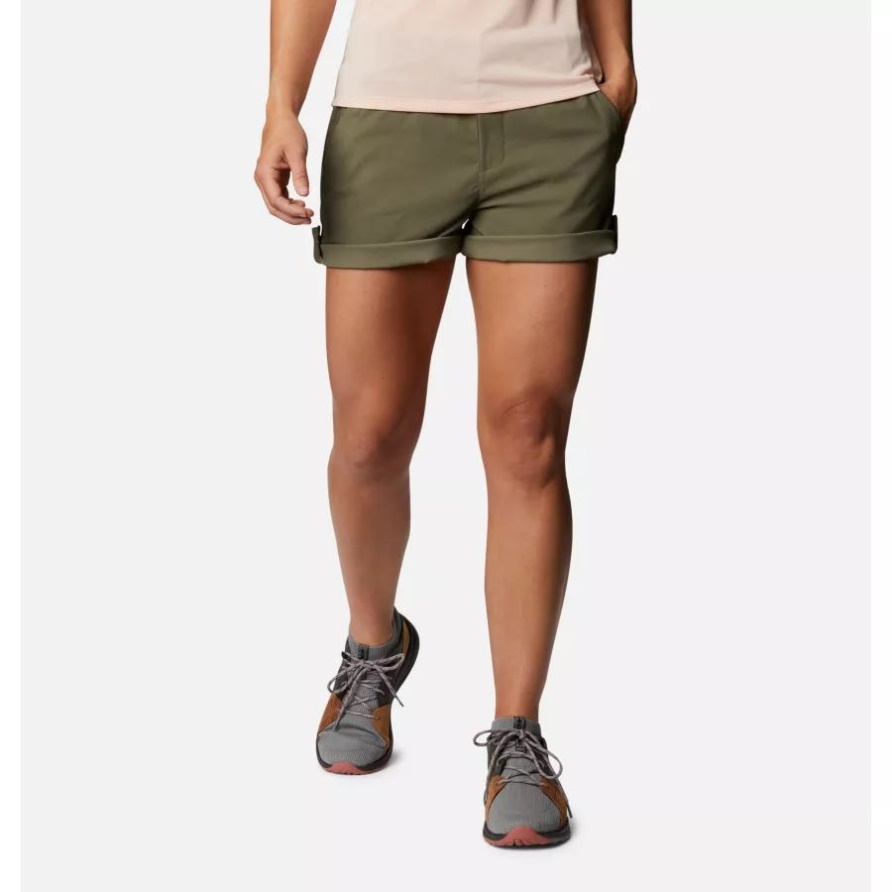 Firwood Camp II Shorts Für Damen Columbia Steingrün