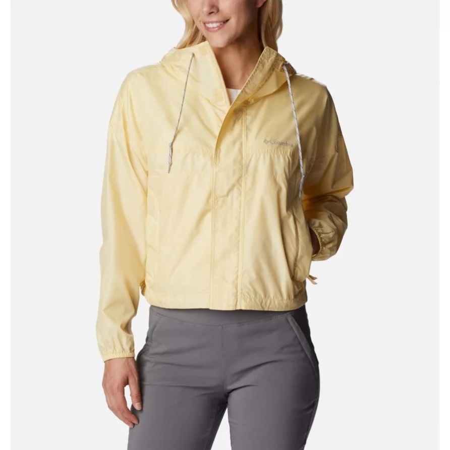 Flash Challenger Kurz Geschnittene Windjacke Für Damen Columbia Cornstalk