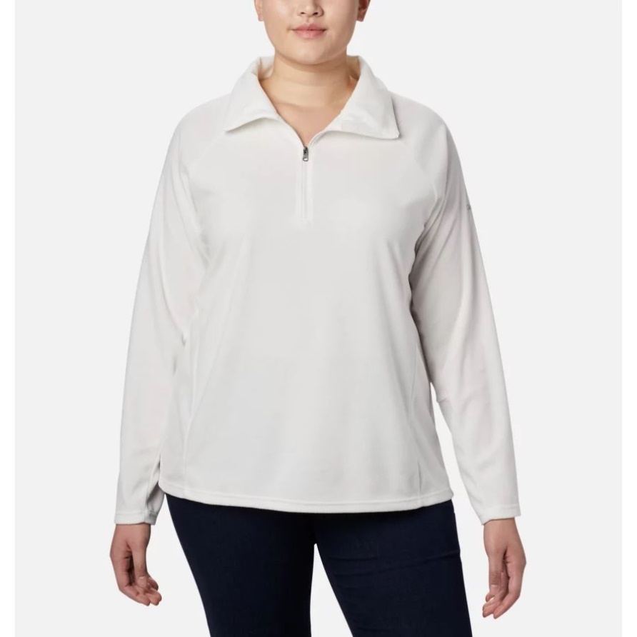 Glacial Iv 1/2 Zip Plus Size Sea Salt Columbia Für Damen