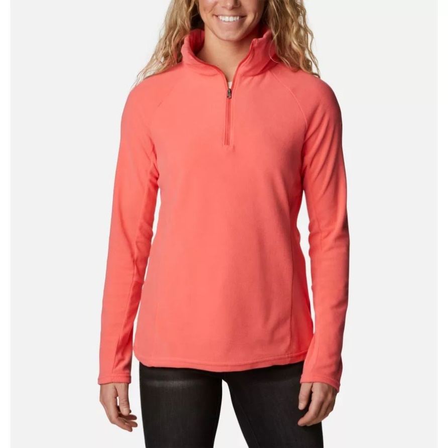 Glazial-IV-Fleece Mit Halbem Reißverschluss Für Damen In Blush Pink Columbia