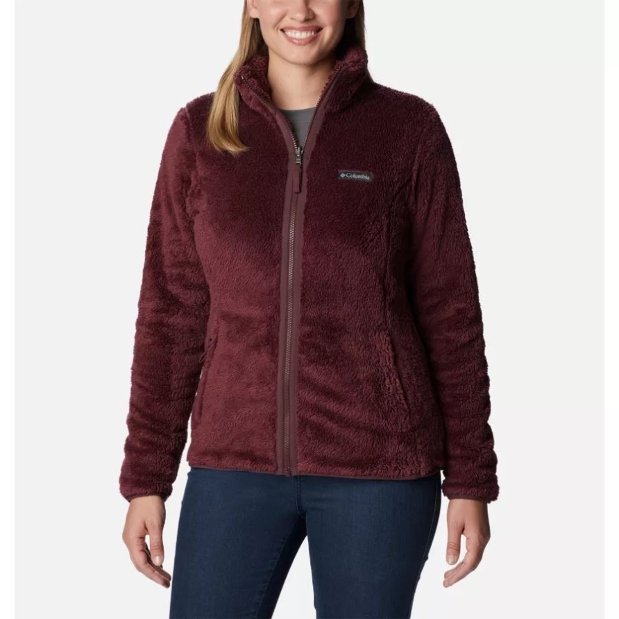 Damen-Fleecejacke Von Golden Grove Mit Durchgehendem Reißverschluss Malbec Columbia