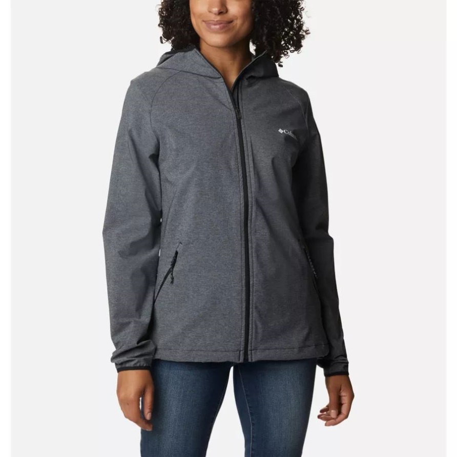 Damen Softshelljacke Heather Canyon Black Columbia Brand