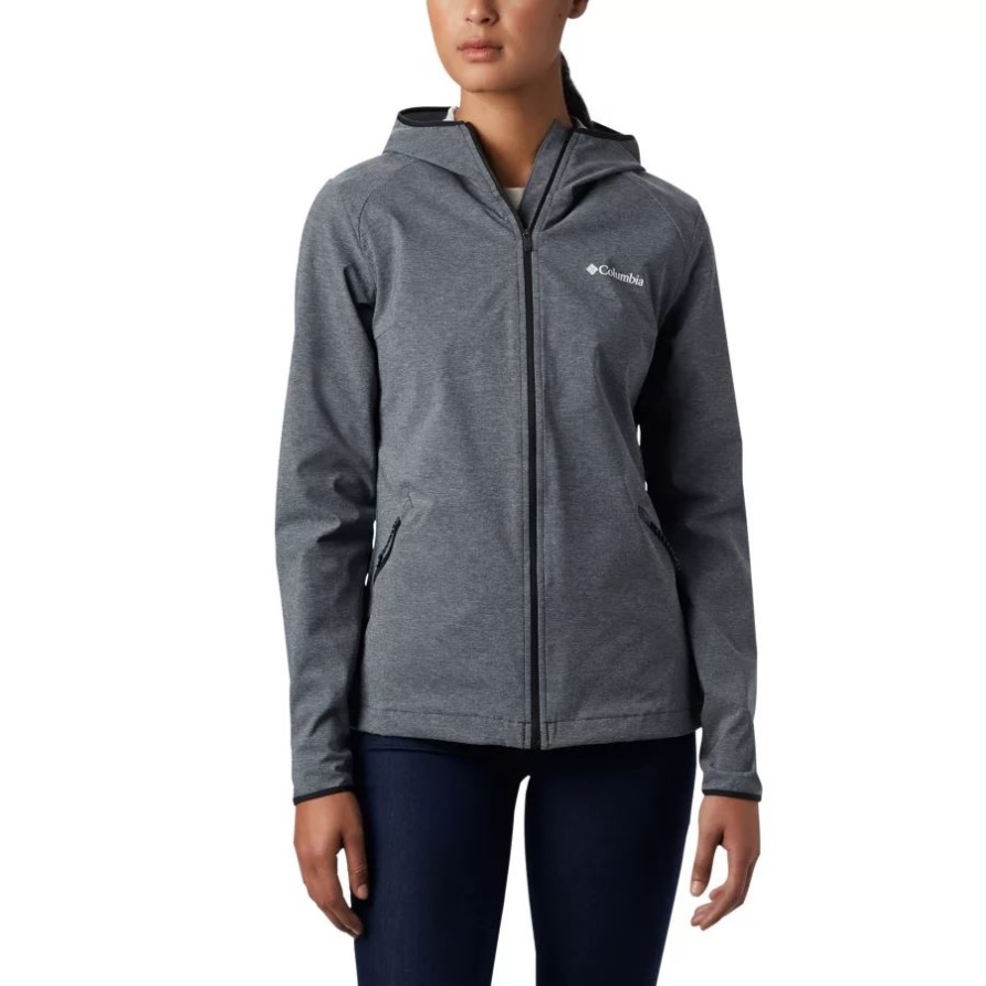 Damen Softshelljacke Heather Canyon Black Columbia