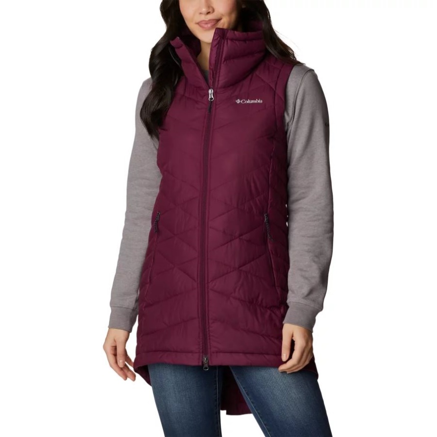 Himmlische Lange Weste Für Damen Marionberry Columbia