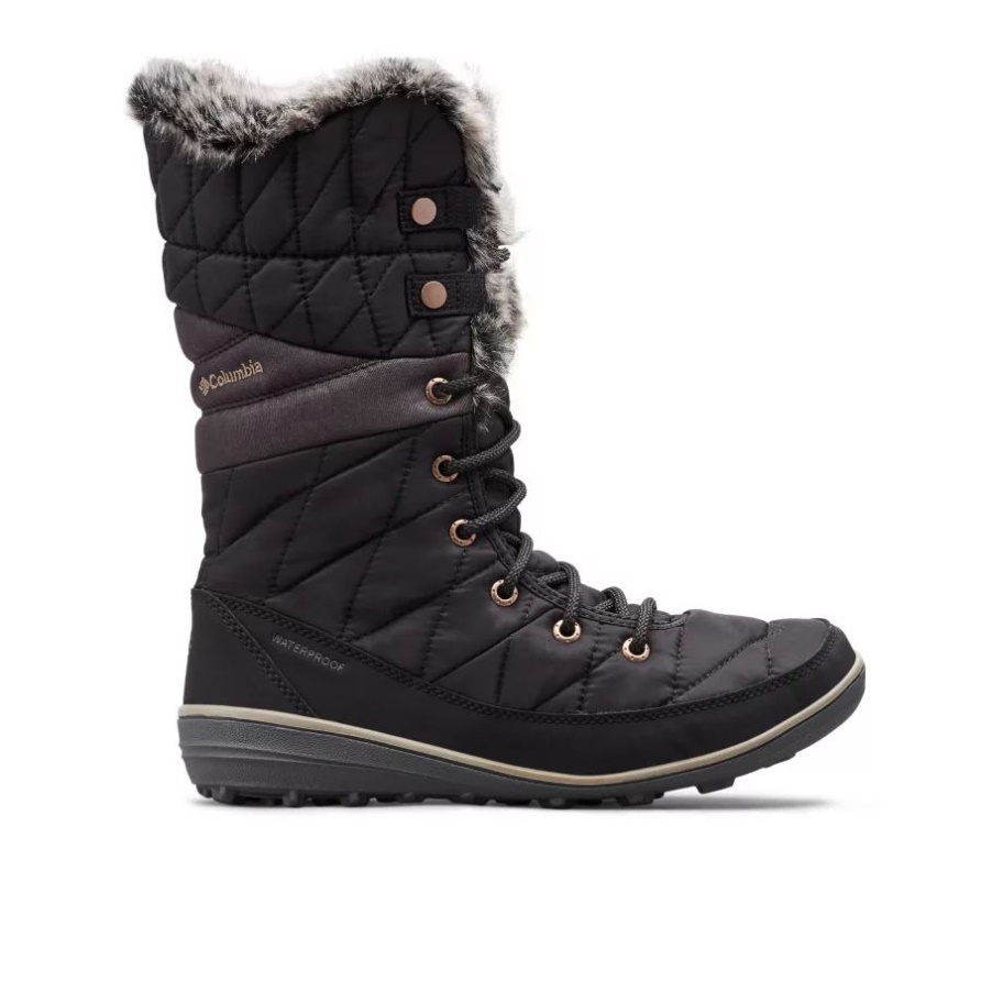 Heavenly Omni-Heat Wasserdichter Damenstiefel Columbia Black/Kettle