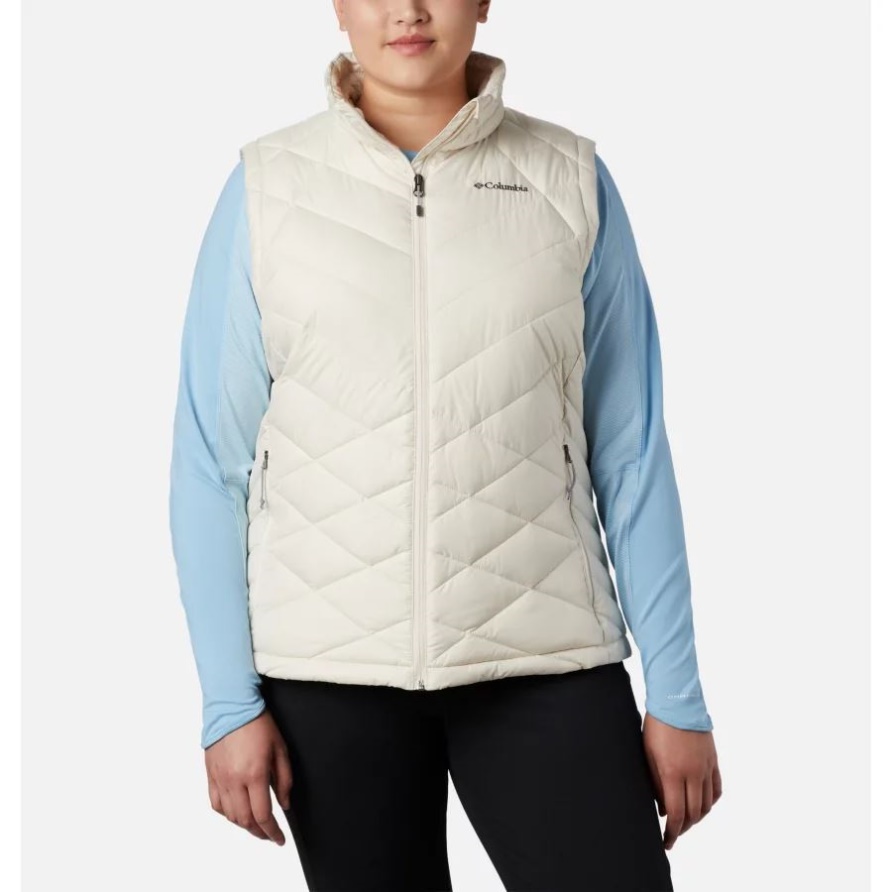 Himmlische Weste Für Damen Plus Größe Chalk Columbia