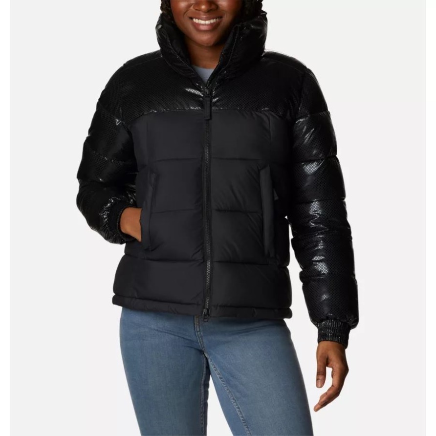 Damenjacke High Divide Black Dot Black Columbia