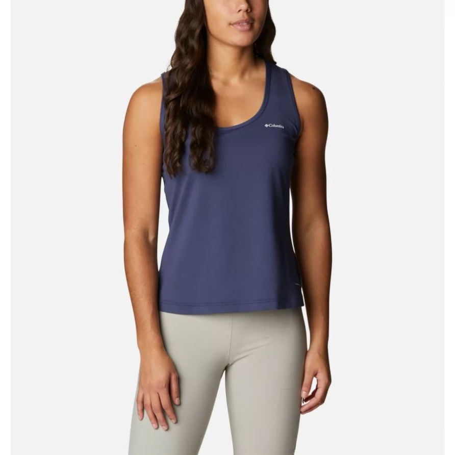 Damen Hike Performance Tank Columbia Nachtaktiv