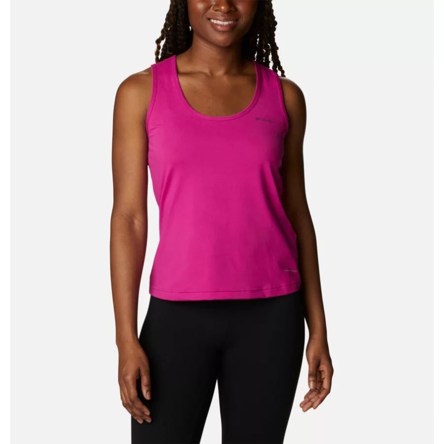 Damen Hike Performance Tank Wild Fuchsia Columbia