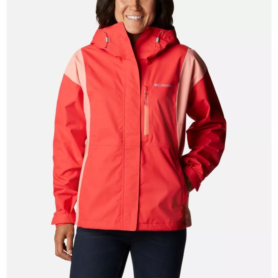 Wanderjacke Für Damen Columbia Red Hibiscus/Coral Reef