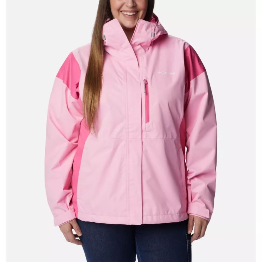 Wanderjacke Für Damen In Großen Größen Wild Rose/wild Geranium Columbia