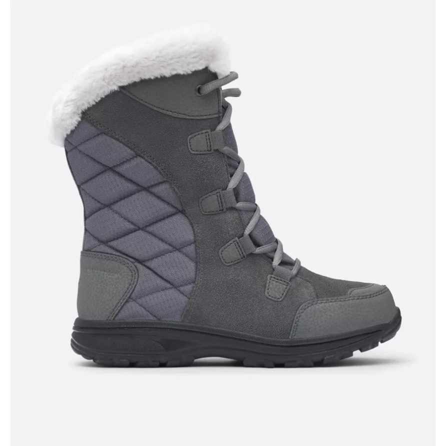Ice Maiden Ii Stiefel Für Damen Weit Columbia Shale/dark Himberry