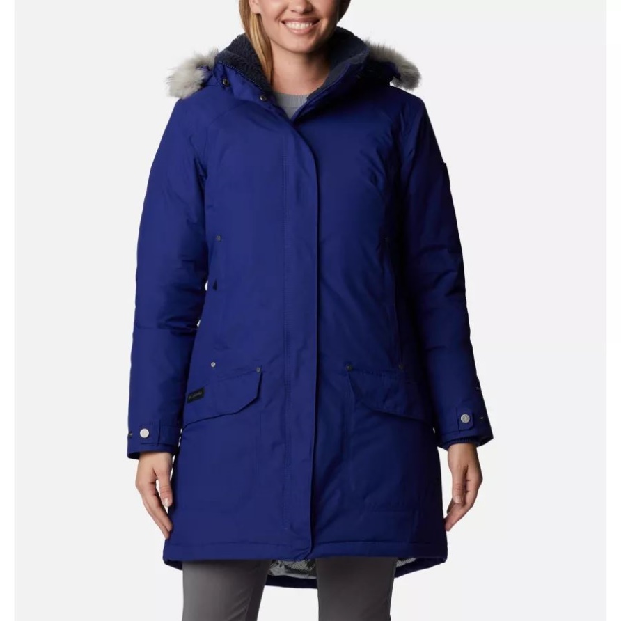 Damen-Islandite-Turbodown-Jacke Columbia Dark Sapphire