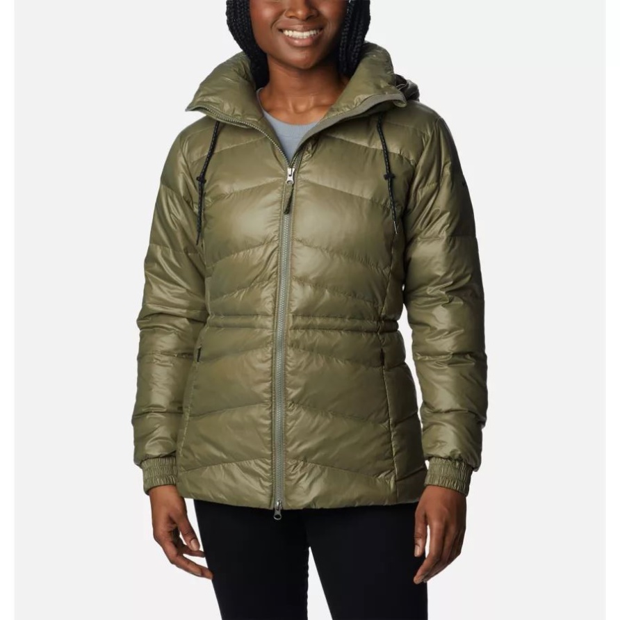 Icy Heights Ii Daunenjacke Für Damen Columbia Stone Green Gunmetal