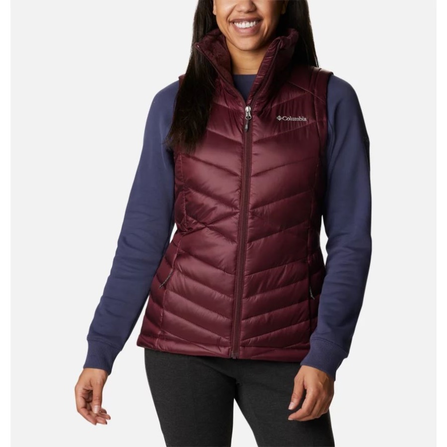 Damen Joy Peak Omni-Heat Infinity Isolierweste Malbec Columbia