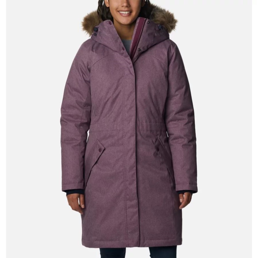 Juniper Ridge Omni-heat Infinity Down Parka Für Damen Marionberry Columbia