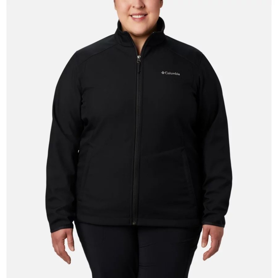 Kruser Ridge Ii Softshell Für Damen Plus Größe Columbia Schwarz