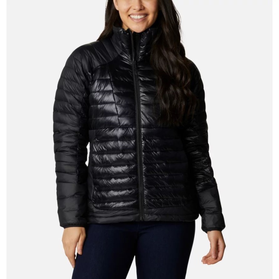 Synthetische Daunenjacke Mit Labyrinthschlaufe Für Damen Black Columbia