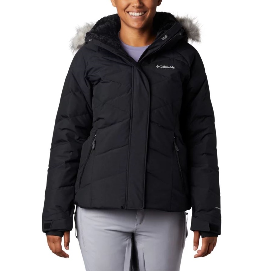 Lay D Down II Damenjacke Columbia Black Metallic