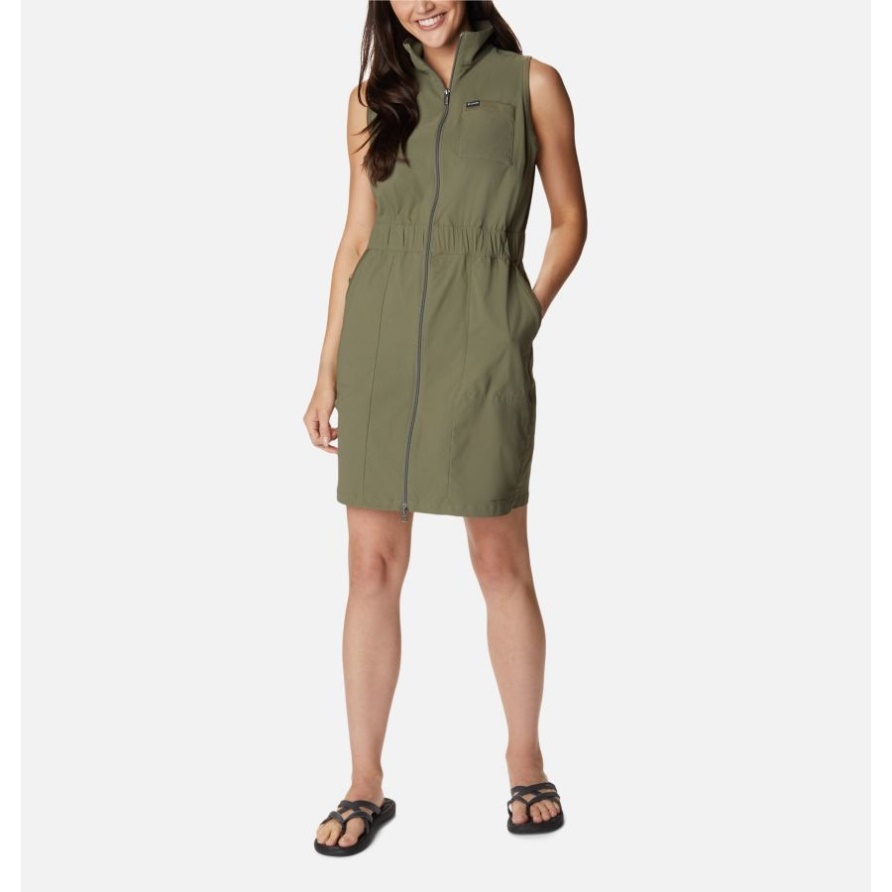 Leslie Falls Kleid Für Damen Columbia Stone Green