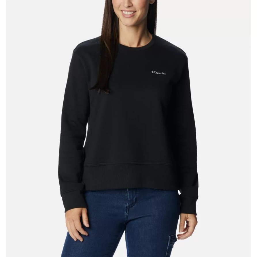 Damen-Sweatshirt Lodge Crew IV Columbia Black