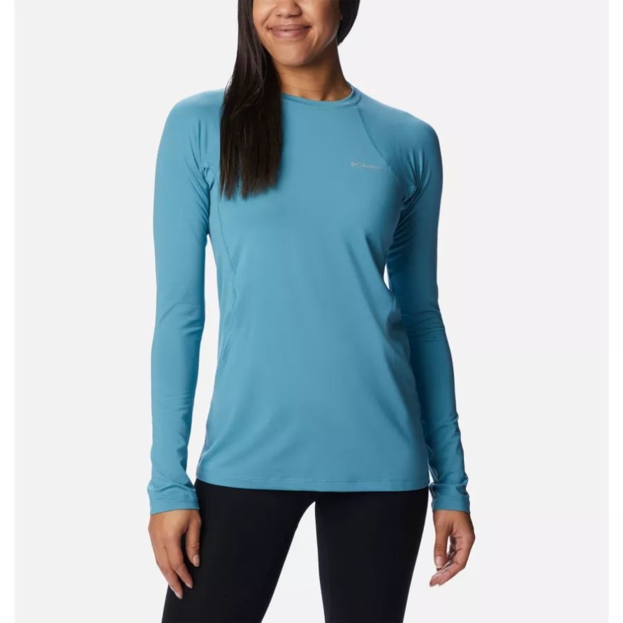 Mittelschwerer Baselayer Crew Für Damen Canyon Blue Columbia