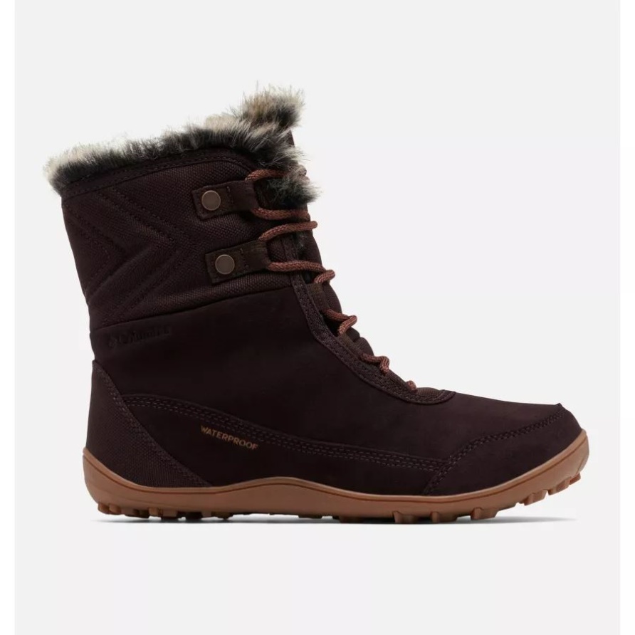Minx Shorty Lederstiefel Für Damen Columbia New Cinder/crabtree