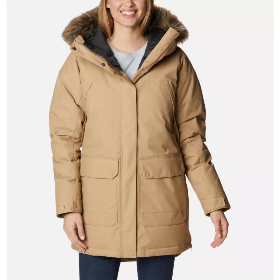 Damen Mount Si Omni-Heat Infinity Daunenparka Beach Columbia