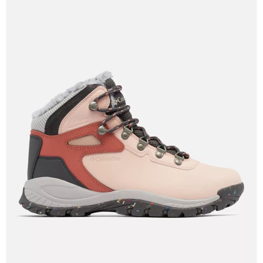 Newton Ridge Plus Omni Heat Wanderstiefel Für Damen Columbia Pfirsichblüte/dunkelgrau