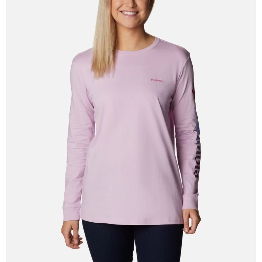 Langarm-T-Shirt Von North Cascades Für Frauen Columbia Aura/CSC Gradient Sleeve
