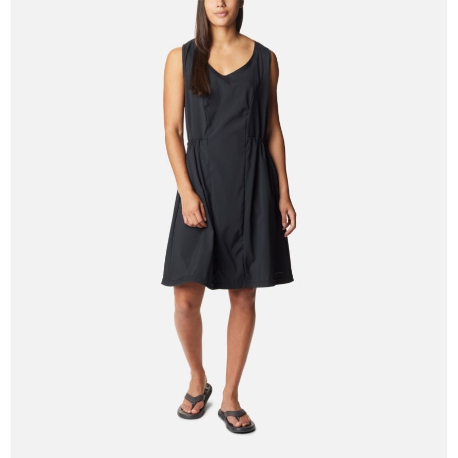 Kleid Für Damen Für Unterwegs Columbia Schwarz