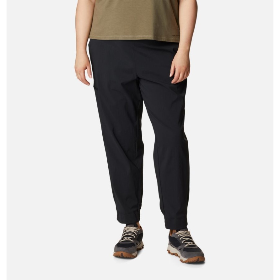Damen-Jogginghose Für Unterwegs In Übergröße Black Columbia