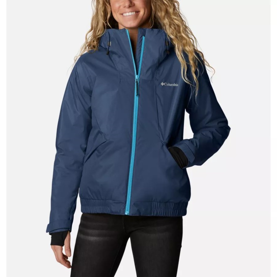 Oso Mountain Isolierte Jacke Für Damen Dark Sapphire Sheen Columbia