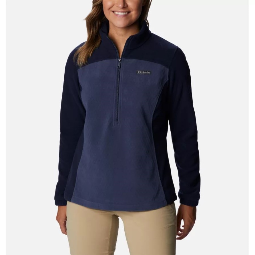 Overlook-Trail-Pullover Mit Halbem Reißverschluss Für Damen Columbia Nachtaktiv/dunkel Nachtaktiv