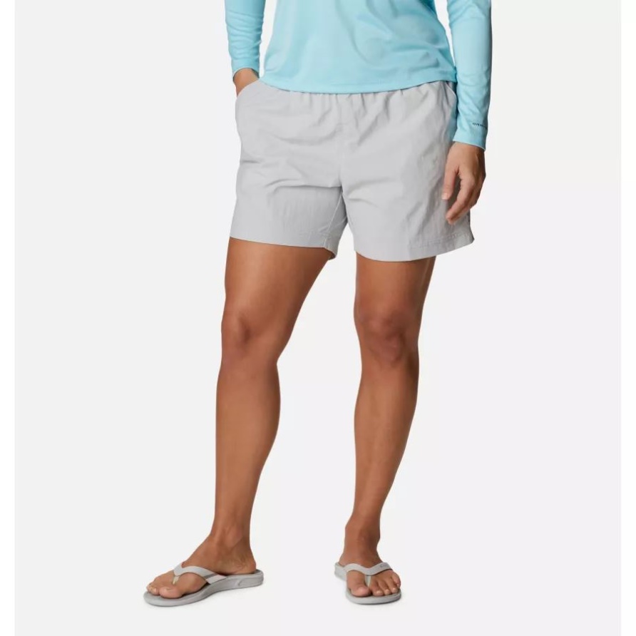 Pfg Backcast Water Shorts Für Damen Cool Grey Columbia