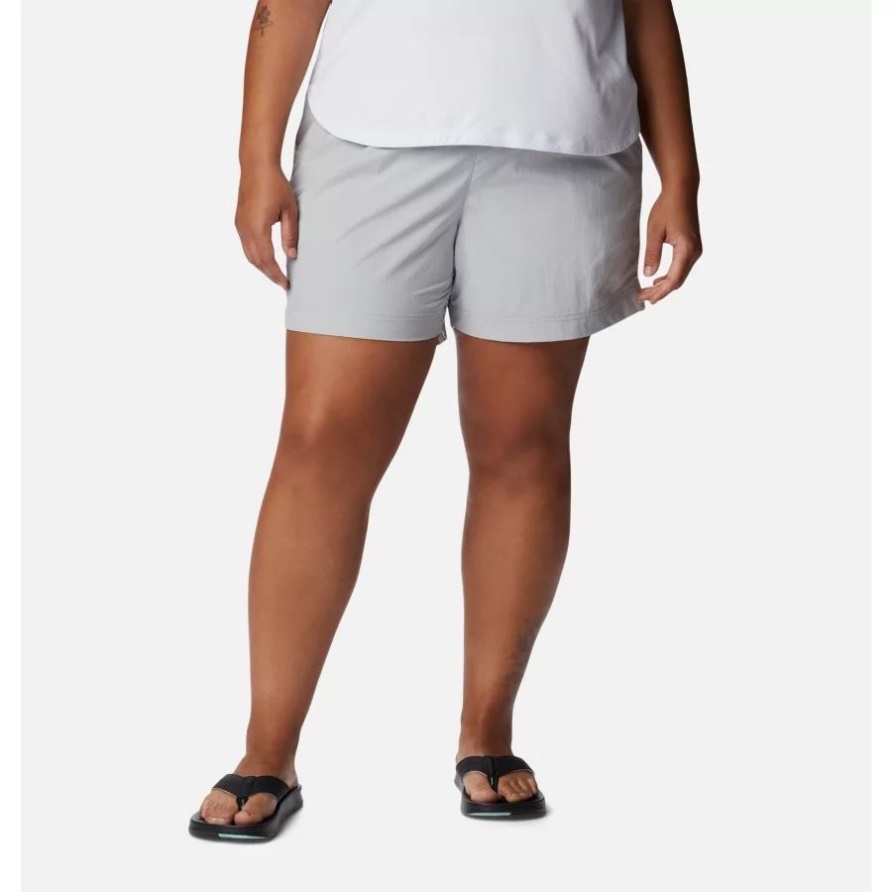 Pfg Backcast Water Shorts Für Damen Plus Größe Cool Grey Columbia
