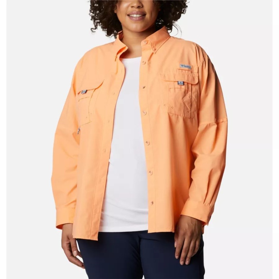 Damen Pfg Bahama Langarm Plus Größe Columbia Bright Nektar