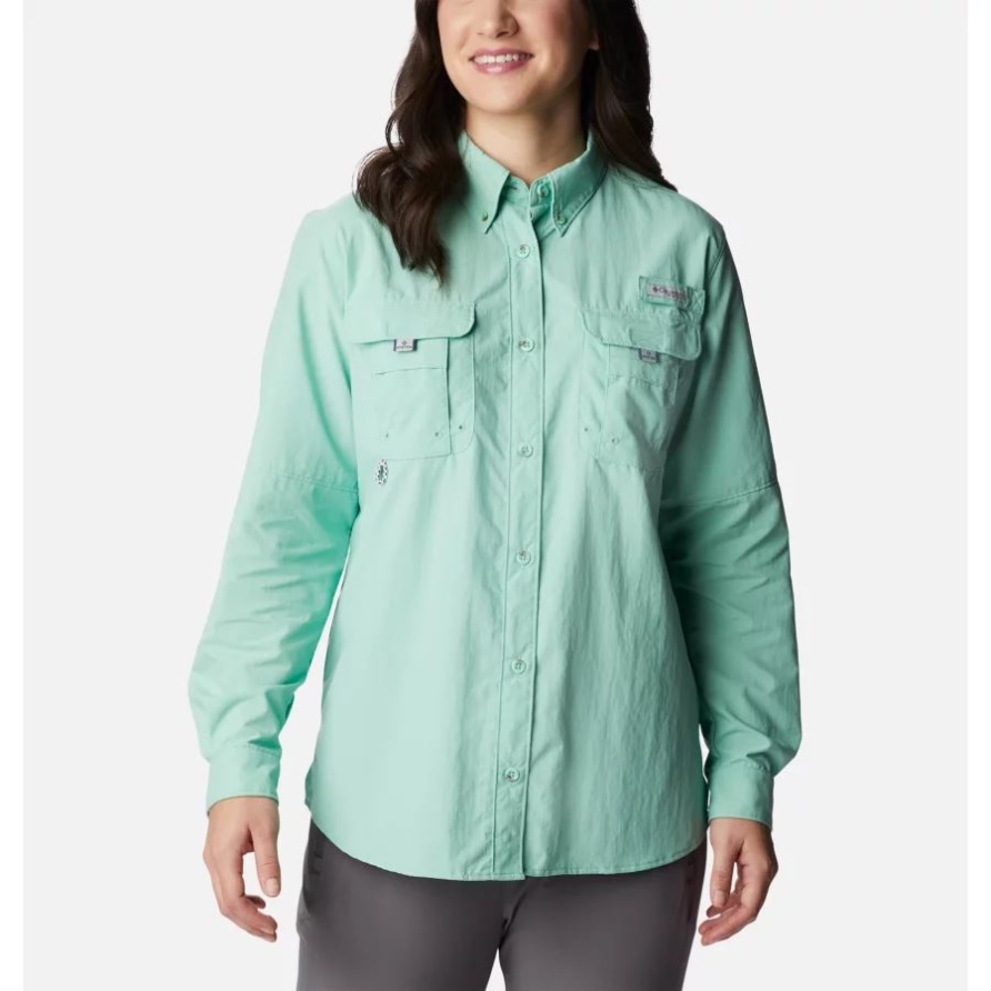 Langärmliges Hemd Von Pfg Bahama Für Damen Kelp Columbia
