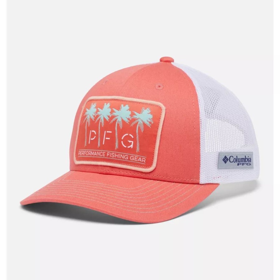 Damen-Pfg-Mesh-Snapback-Ballkappe Corange/Pfg Las Palmas Columbia