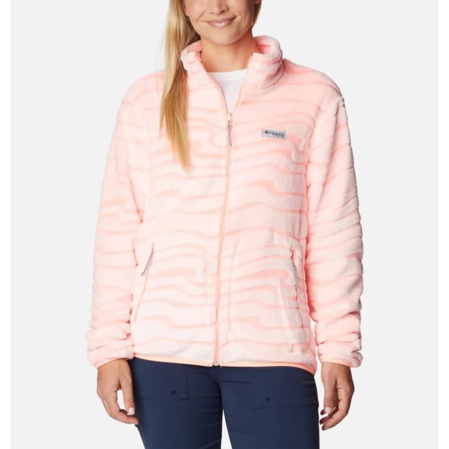 Pfg Slack Water Wendbares Fleece Für Damen Tiki Pink Columbia